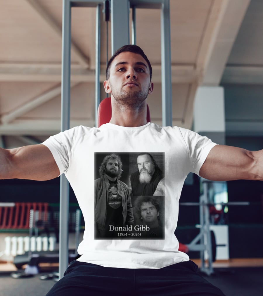 Donald Gibb 1954 2026 Harley Davidson T-Shirt