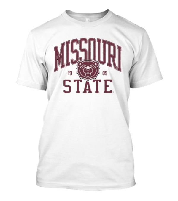 Missouri State Bears 1905 Collegiate Spirit Bear Head T-Shirt