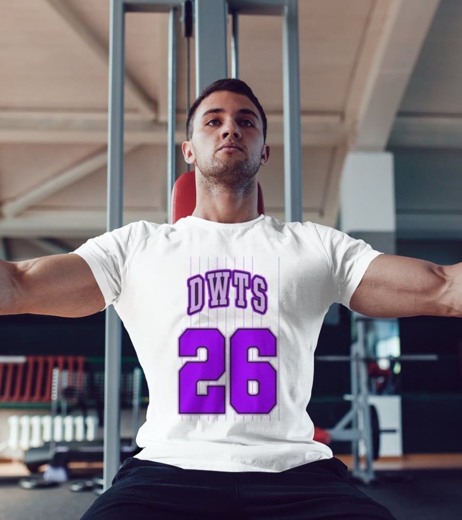 Dancing With The Stars DWTS Glitter Games 26 Jersey T-Shirt