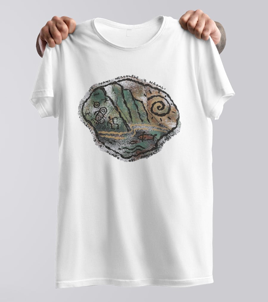 He Nani Hemolele 'o Nāpali Nāpali Is A Place Of Perfect Beauty Shell T-Shirt