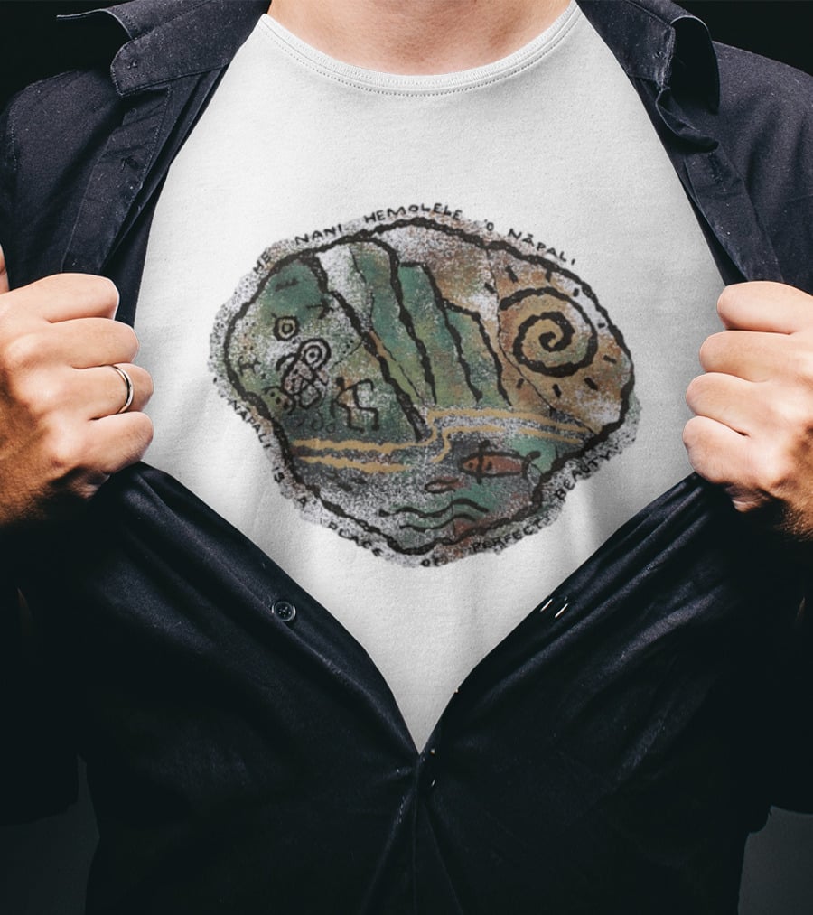 He Nani Hemolele 'o Nāpali Nāpali Is A Place Of Perfect Beauty Shell T-Shirt