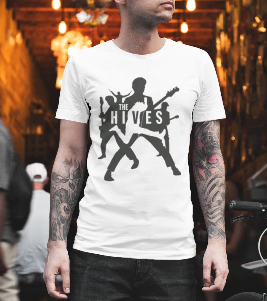 The Hives Band Silhouettes Fan Merchandise T-Shirt