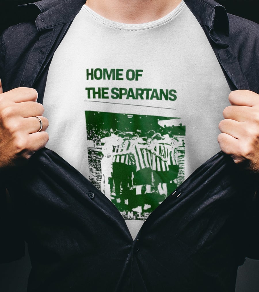 Home Of The Spartans 55.1208° N 15113° W T-Shirt