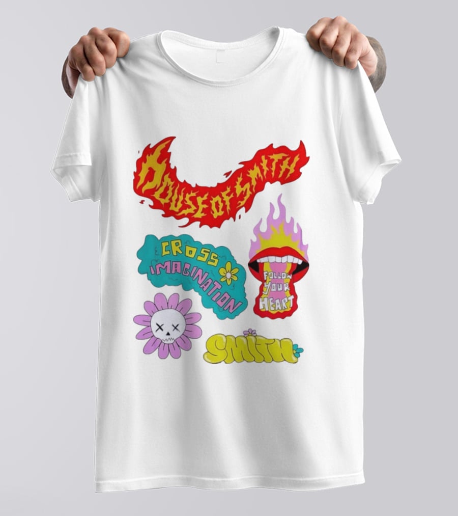 House Of Smith Cross Imagination Follow Your Heart Smith T-Shirt