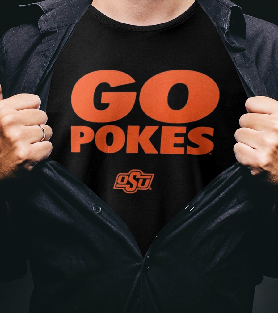 Go Pokes OSU Oklahoma State University Cowboys T-Shirt