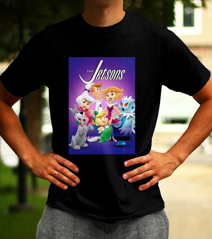 The Jetsons Family 2062 Animation Characters T-Shirt