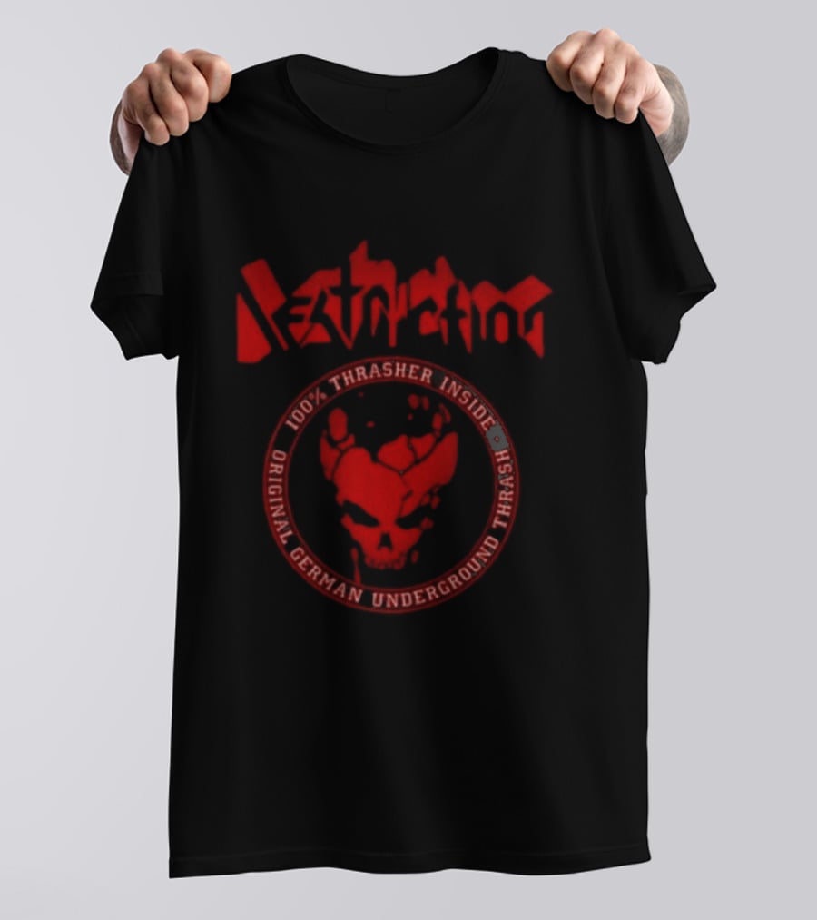 Destruction Thrasher 100% Underground German Thrash T-Shirt