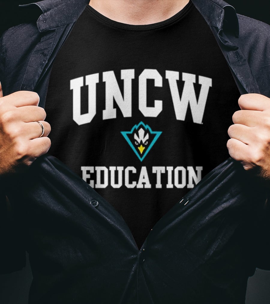 UNCW Education Team University Of North Carolina Wilmington T-Shirt
