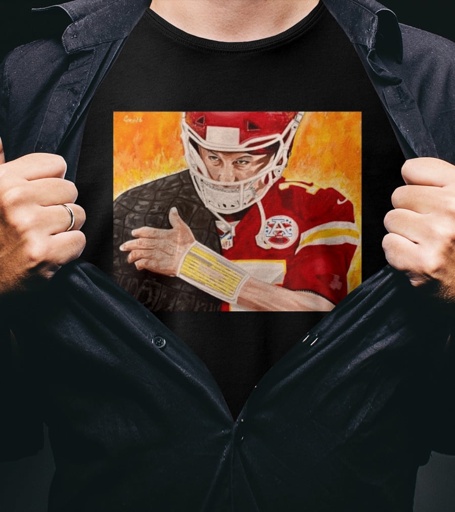 NFL Patrick Mahomes Kansas City Chiefs Player T-Shirt