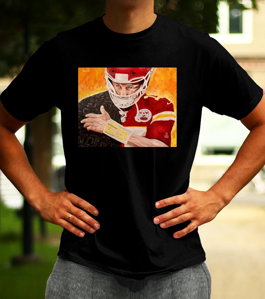 NFL Patrick Mahomes Kansas City Chiefs Player T-Shirt