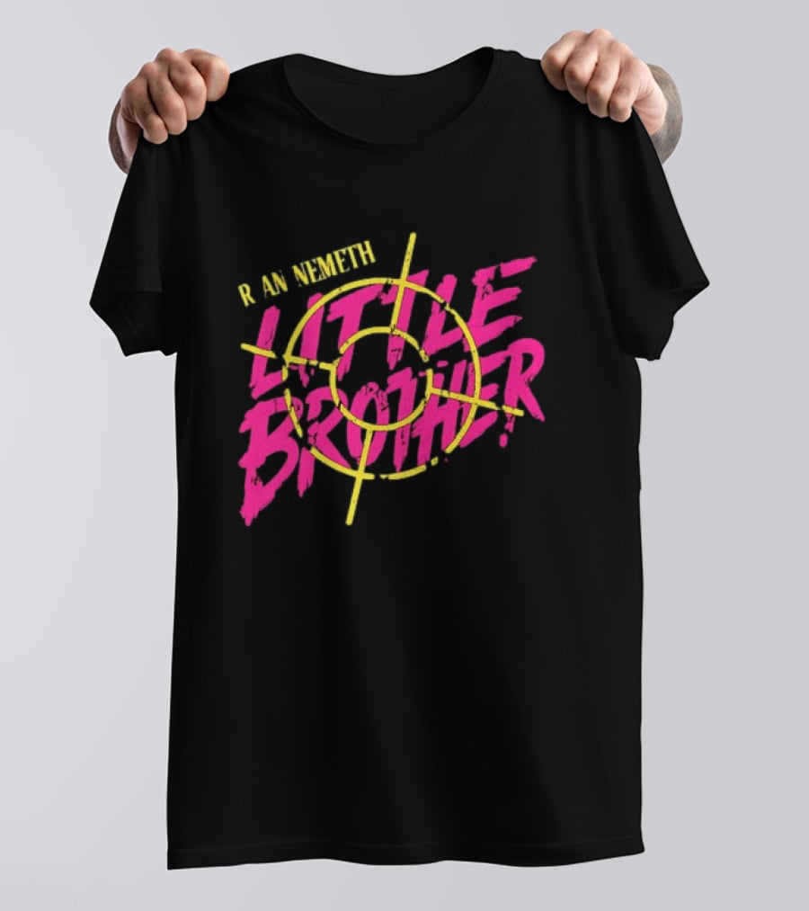 Ryan Nemeth Little Brother Target Wrestling AEW T-Shirt