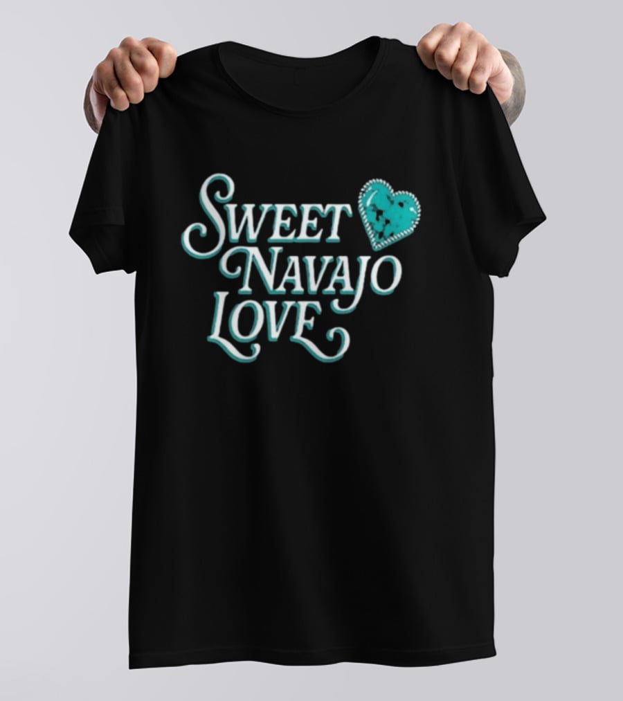 Sweet Navajo Love Heart T-Shirt