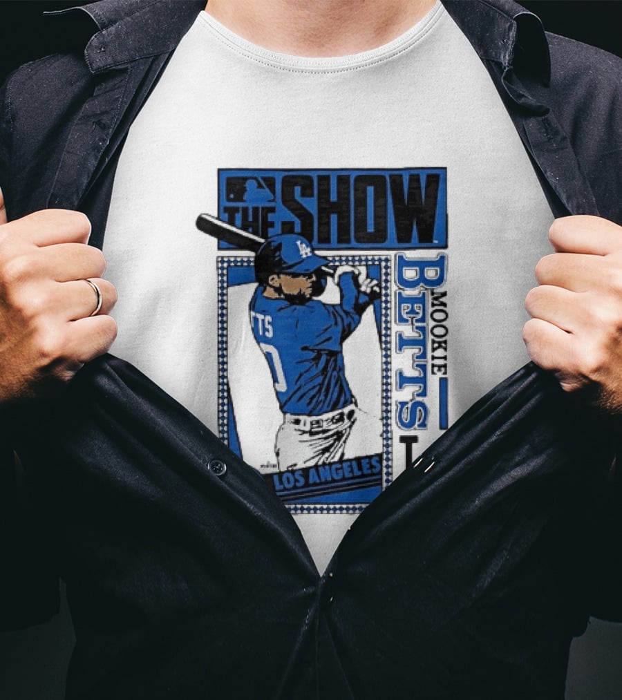 The Show Mookie Betts Los Angeles Dodgers MLB Baseball LA T-Shirt