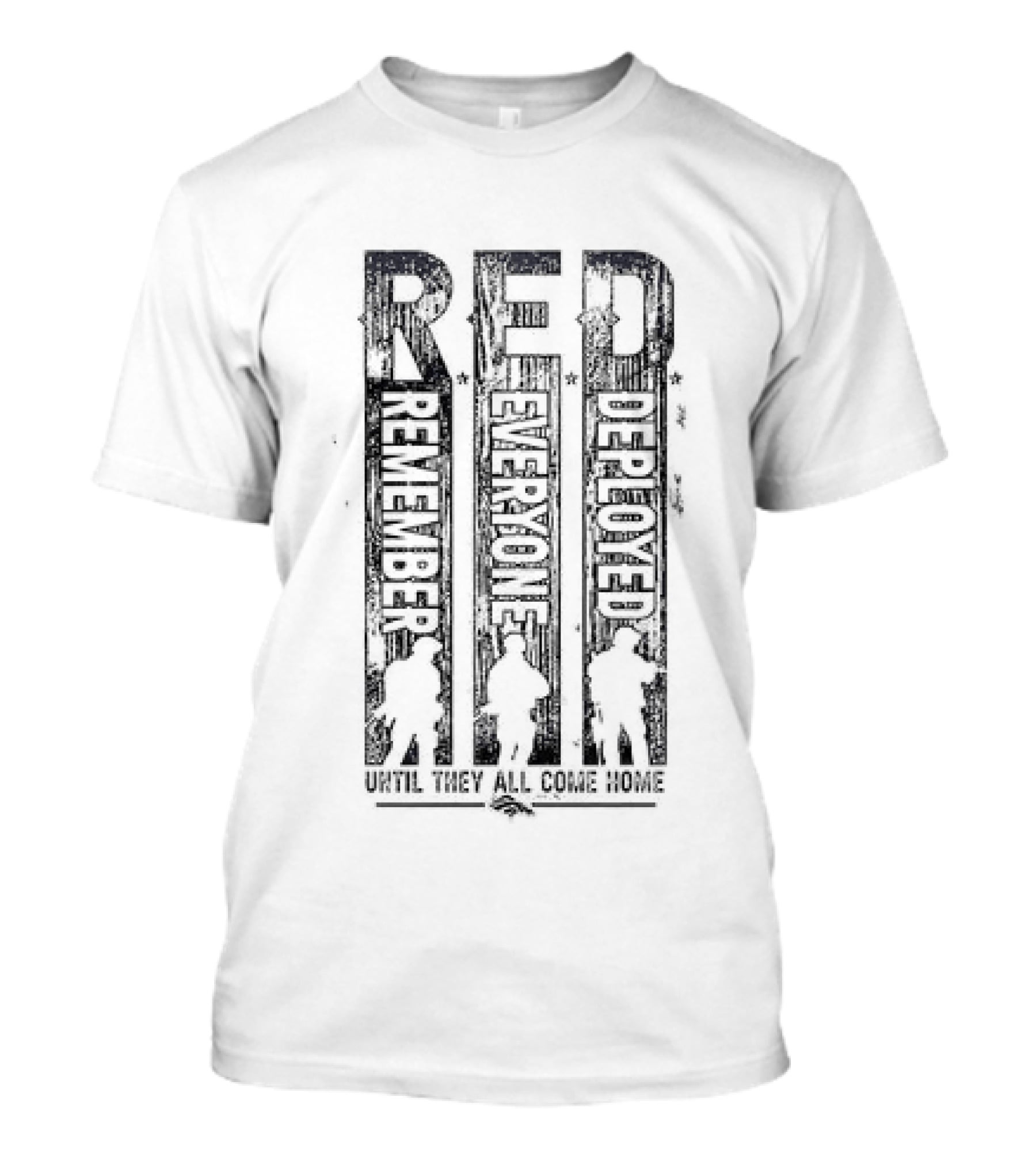 Denver Broncos Remember Everyone Deployed Red Friday T-Shirt