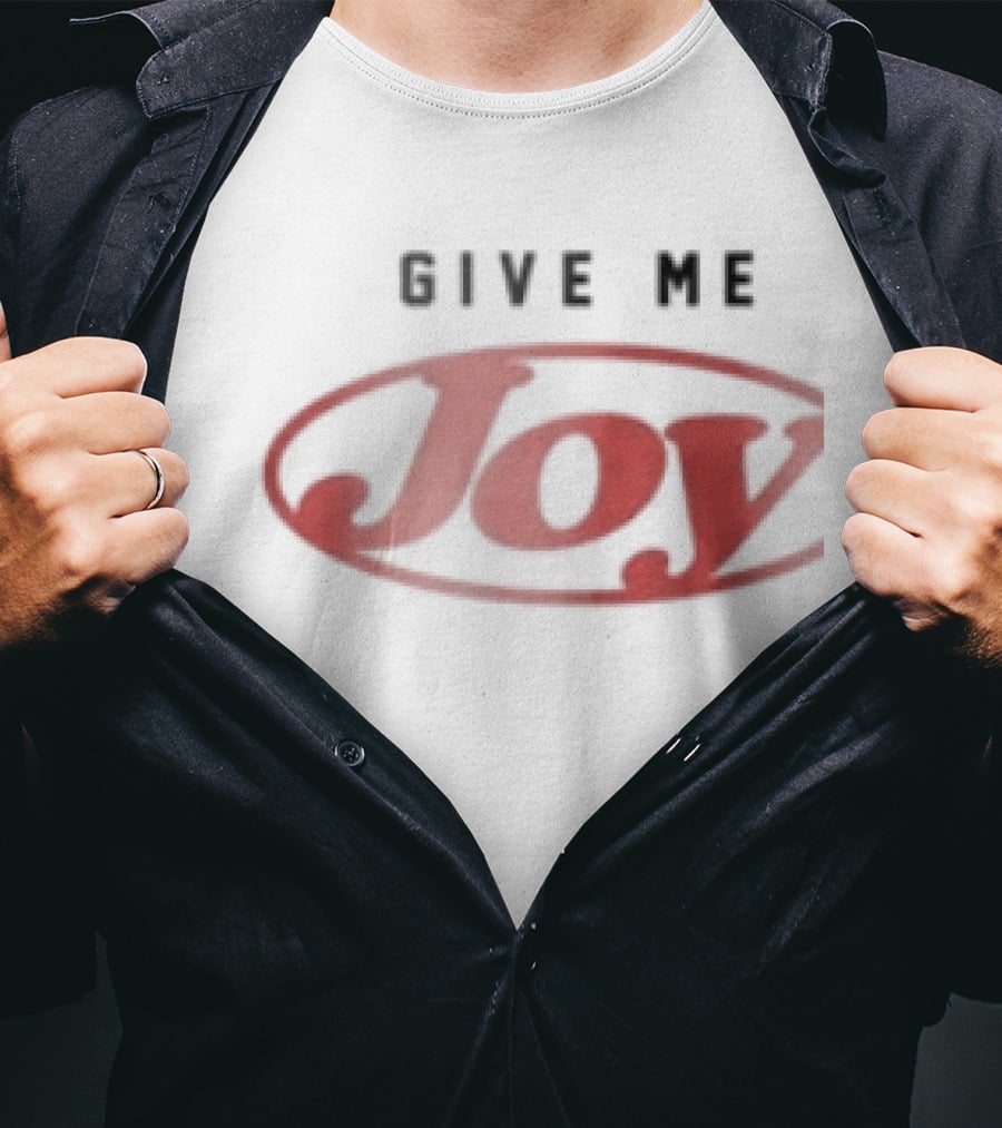 Elle Limebear Store Joy Give Me White T-Shirt