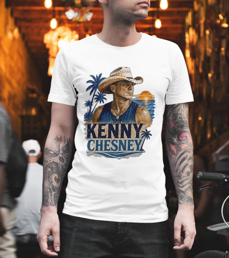 Kenny Chesney Is My Jam Tropical Beach Sunset Vibes T-Shirt