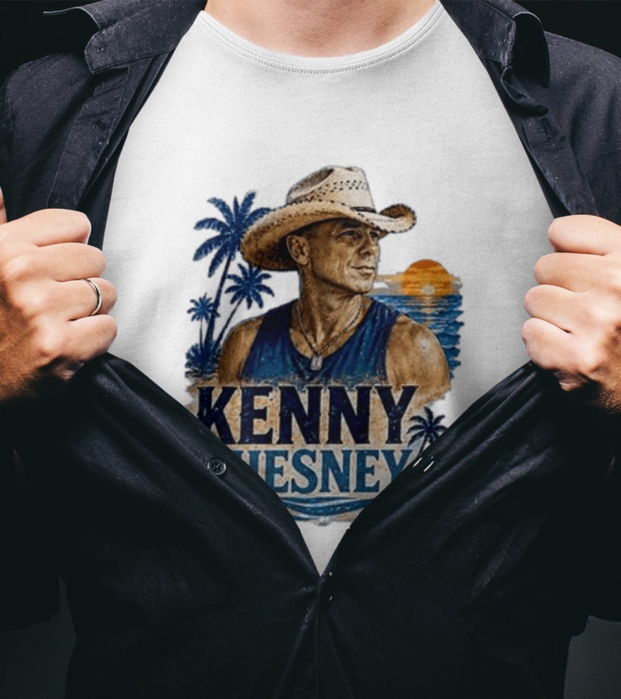 Kenny Chesney Is My Jam Tropical Beach Sunset Vibes T-Shirt