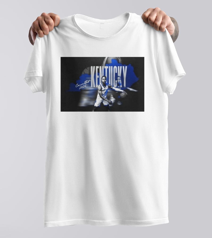 Kentucky Wildcats Committed 2026 Mason Williams Basketball Hype T-Shirt