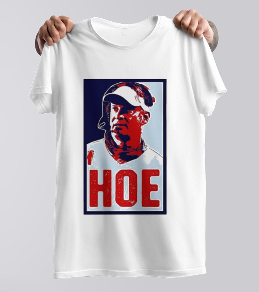 Lane Kiffin Hoe Red Blue Artistic T-Shirt