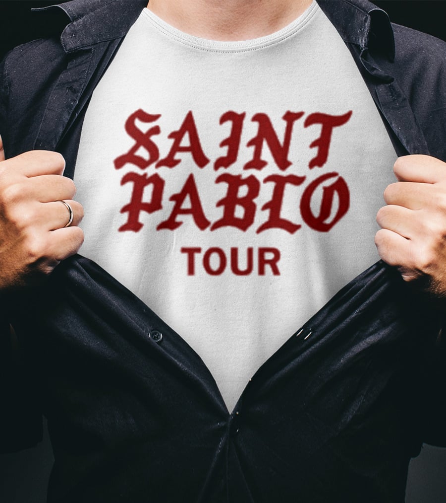 Saint Pablo Tour Official Merchandising T-Shirt
