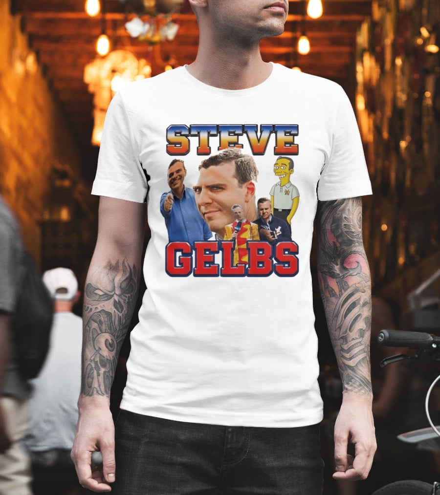 STEVE GELBS SNY Mets Broadcaster Sports Reporter T-Shirt