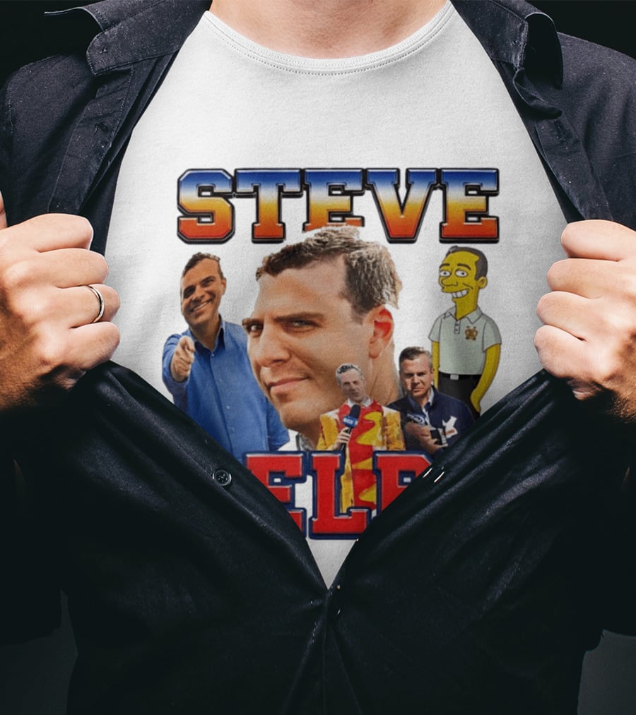 STEVE GELBS SNY Mets Broadcaster Sports Reporter T-Shirt