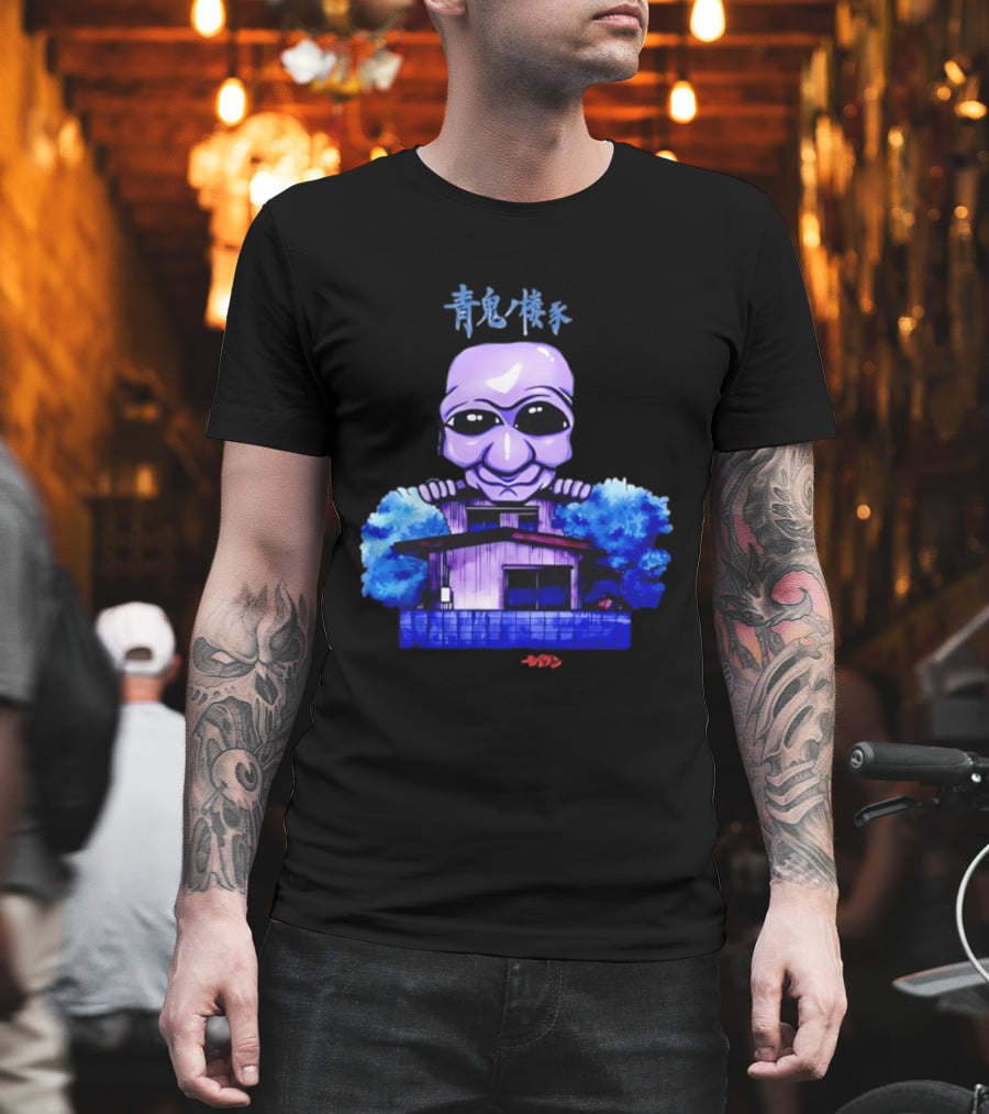 Ao Oni Horror House Anime Collaboration Featuring Moiun T-Shirt