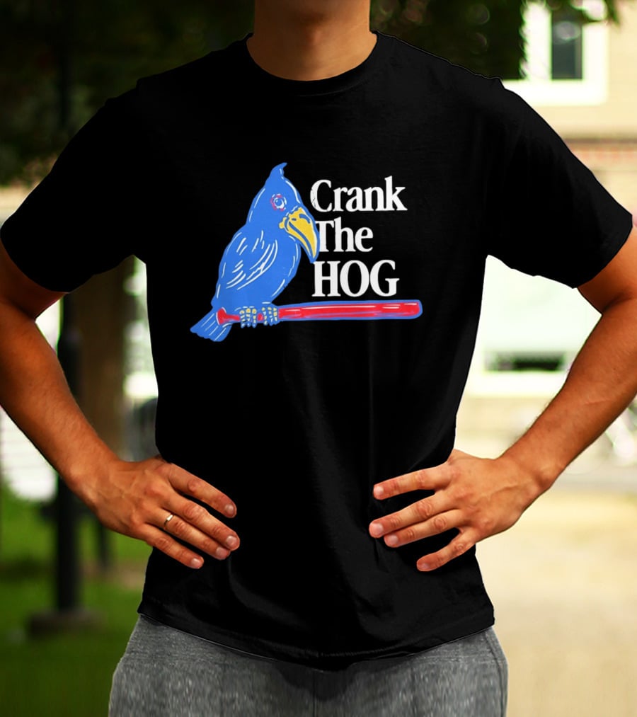 Crank The Hog Villanova Wildcats Basketball Jay Wright NCAA Sports T-Shirt