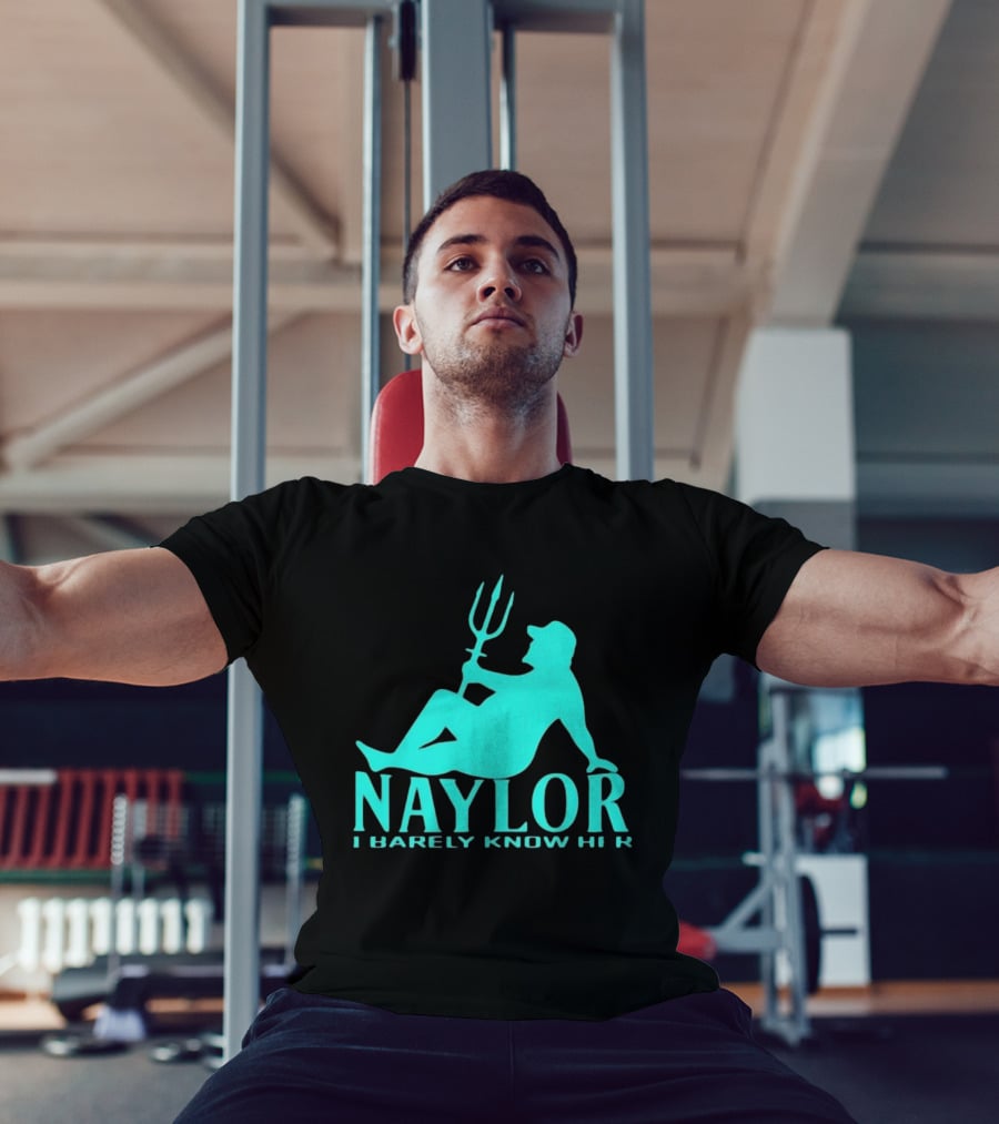 Naylor I Barely Know Her Mariners Trident Pose T-Shirt