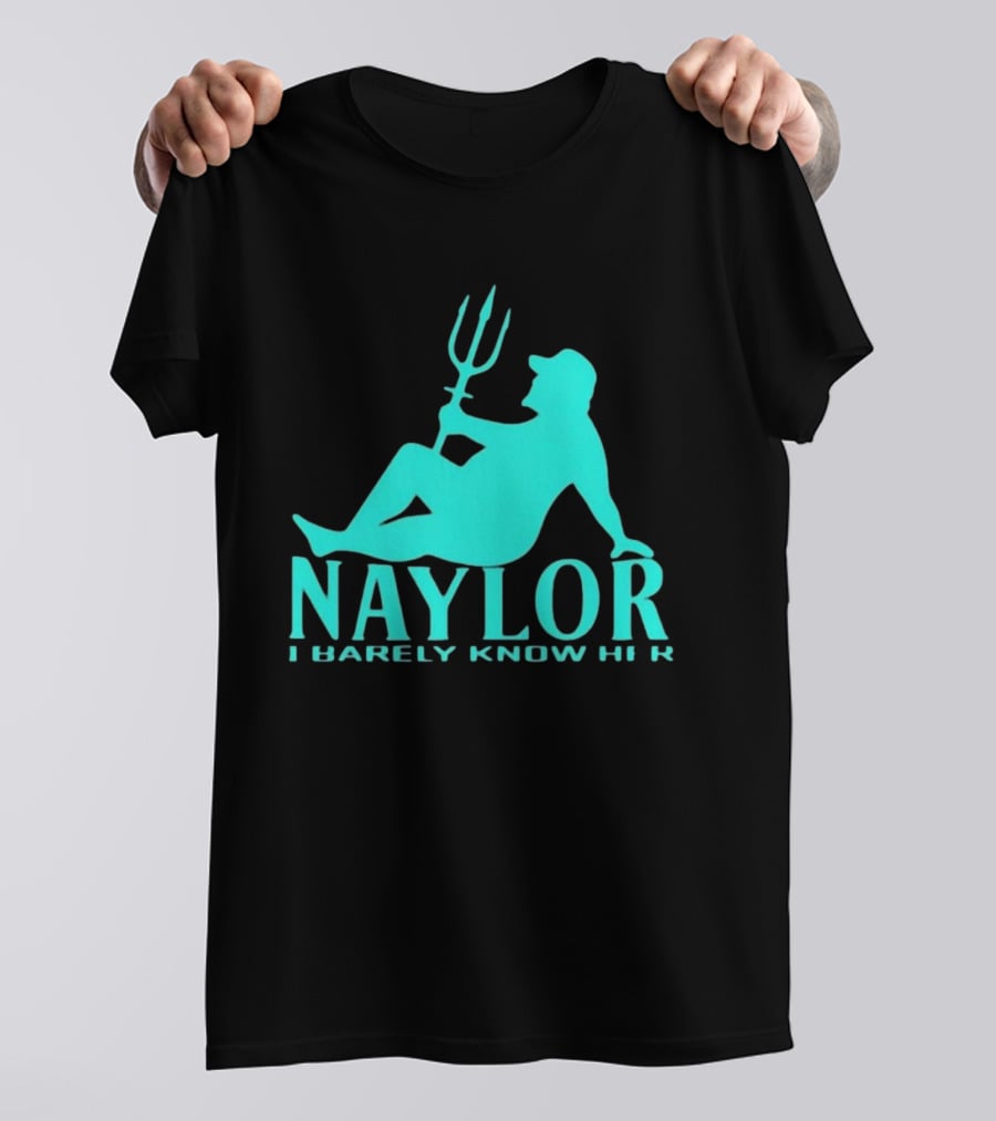 Naylor I Barely Know Her Mariners Trident Pose T-Shirt