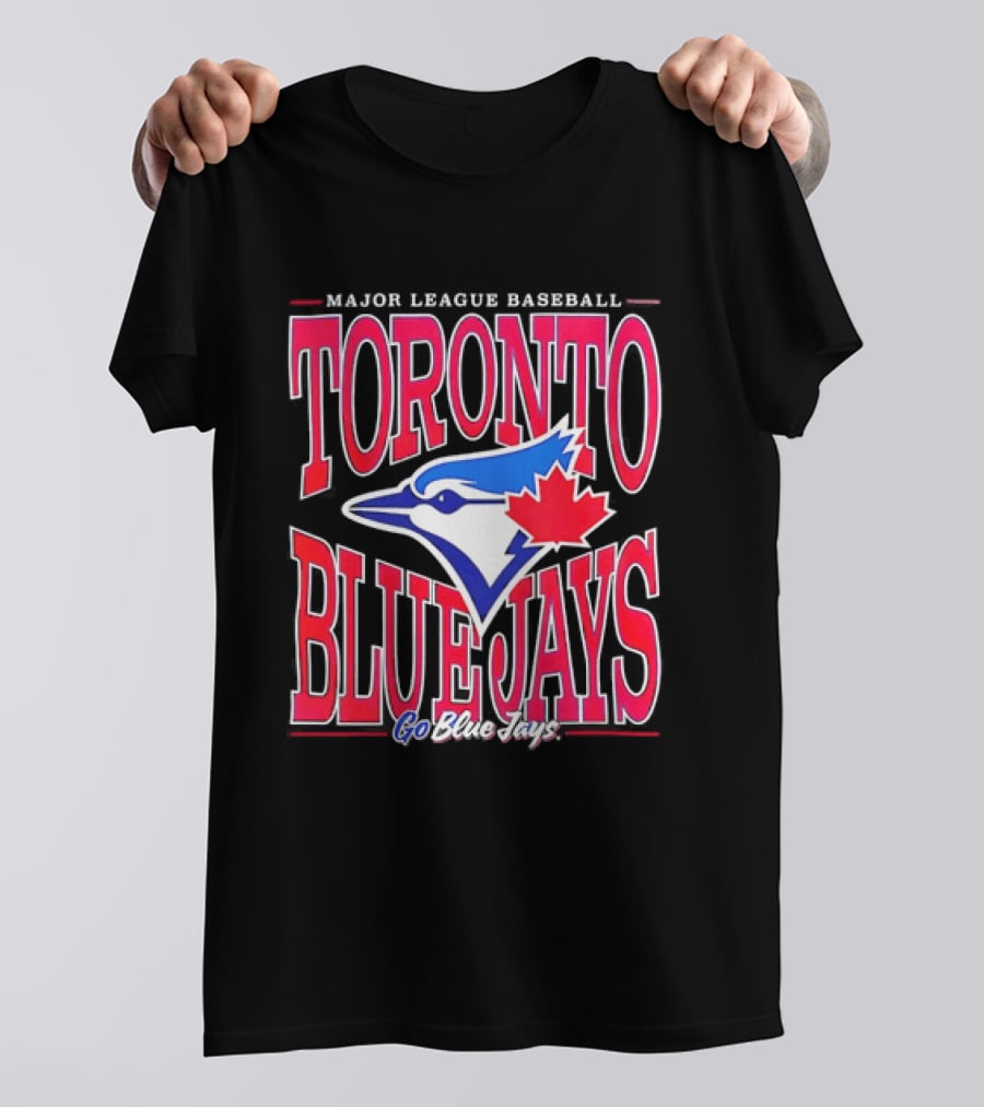 Toronto Blue Jays Major League Baseball Go Blue Jays T-Shirt