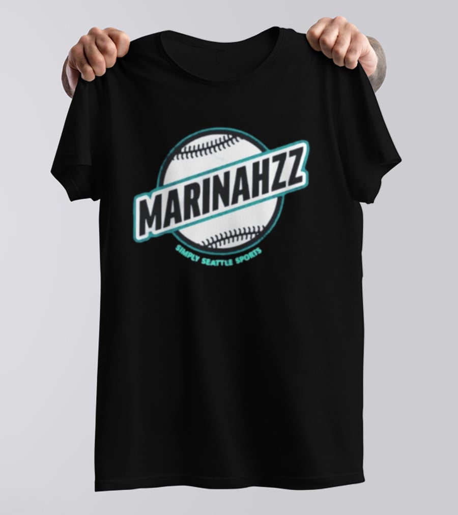 Marinahzz Simply Seattle Mariners Sports Baseball T-Shirt