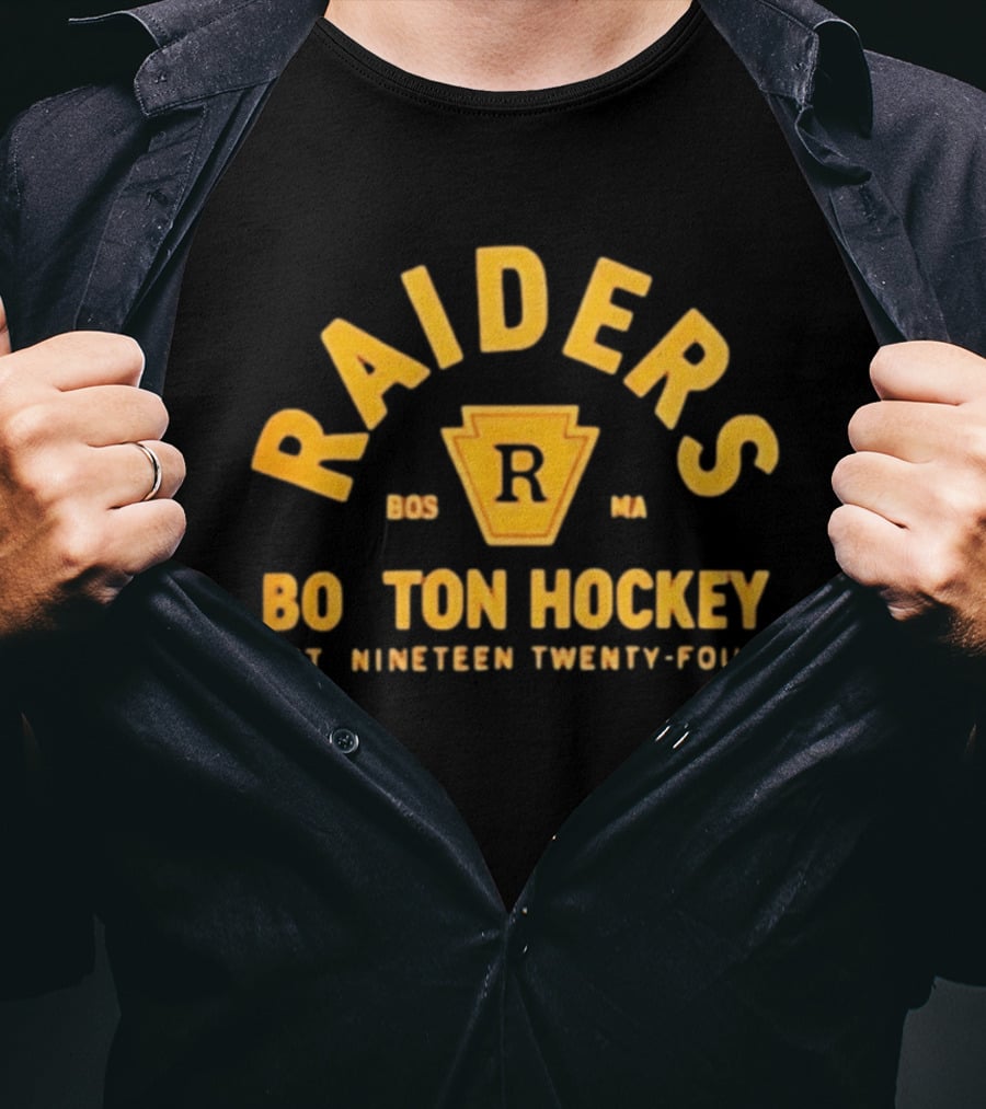 Ilya Rozanov 81 Raiders Boston Hockey 1924 Hudson Williams Connor Storrie Rivalry T-Shirt