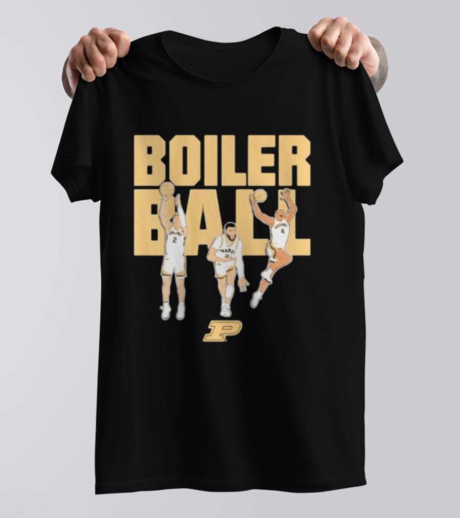Braden Smith Fletcher Loyer Trey Kaufman Renn Purdue Basketball Boiler Ball T-Shirt