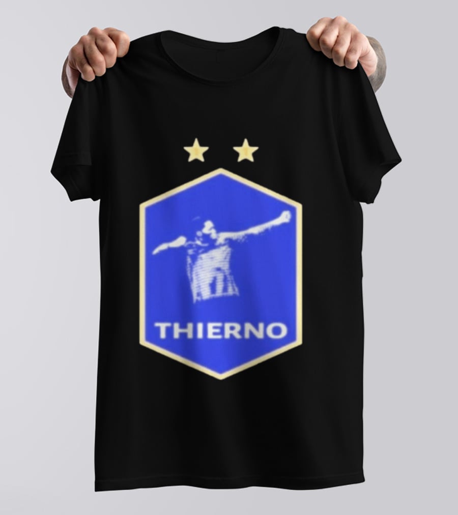 Thierno Barry Everton FC Two Stars Blue Crest T-Shirt