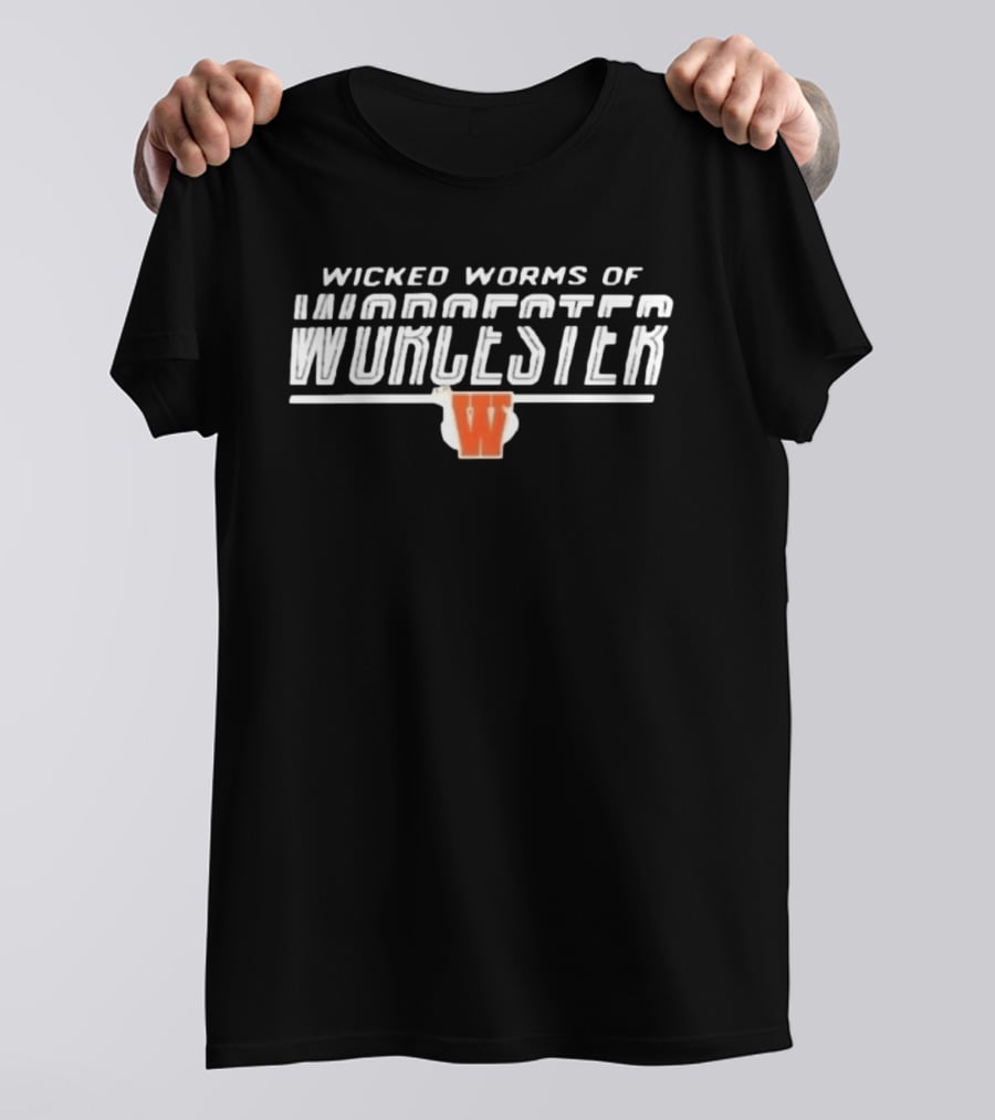 Trendy Worcester Red Sox Wicked Worms Burnt Orange Worcester T-Shirt