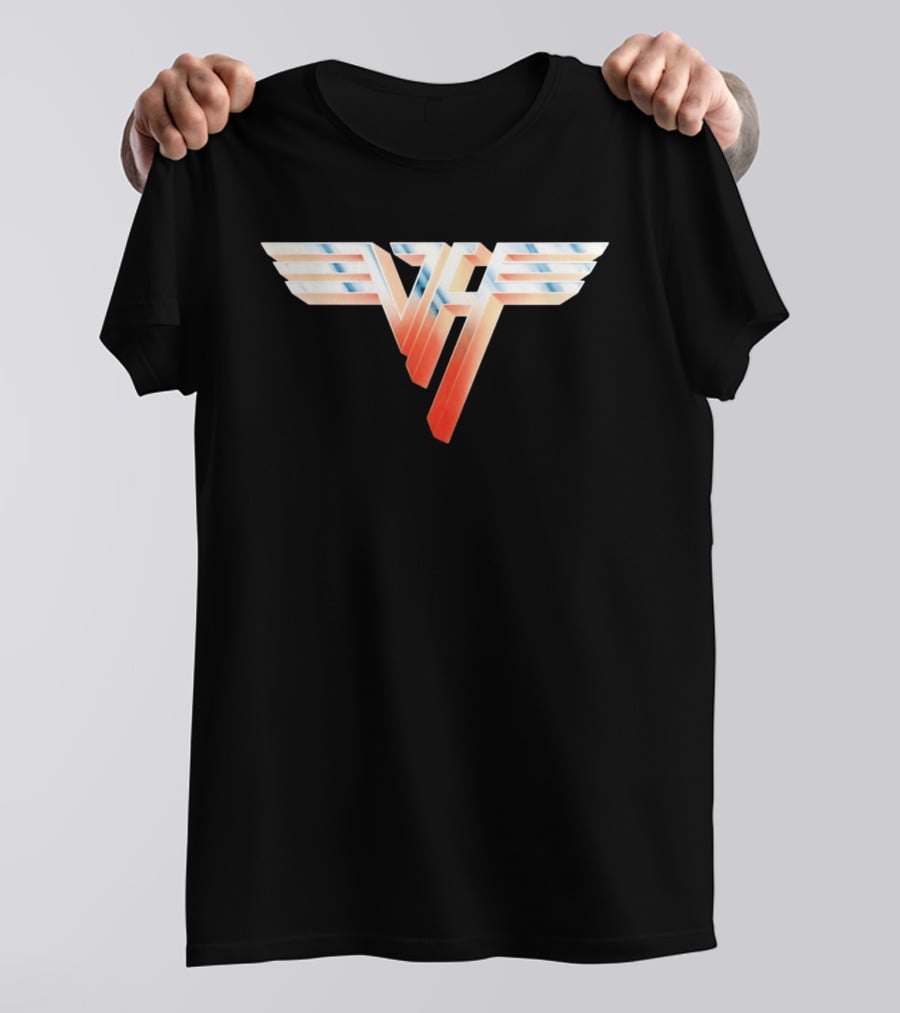 Van Halen VH Emblem Classic Rock T-Shirt