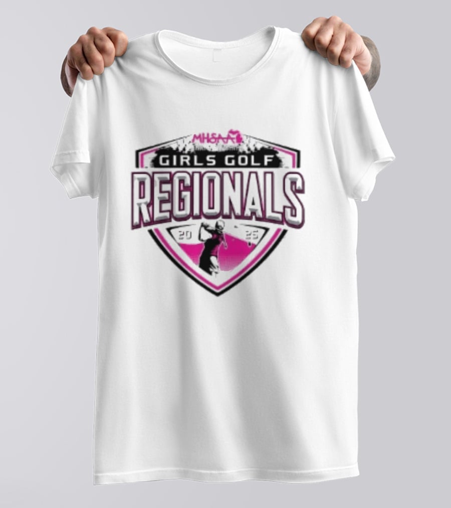 2025 MHSAA Girls Golf Regionals Championship T-Shirt