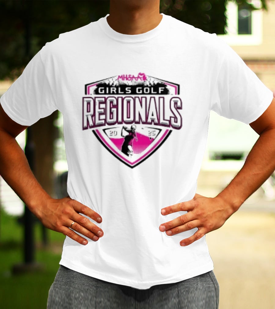 2025 MHSAA Girls Golf Regionals Championship T-Shirt