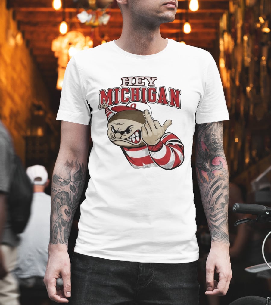 Ishowspeed Hey Michigan Football Rivalry Fan T-Shirt