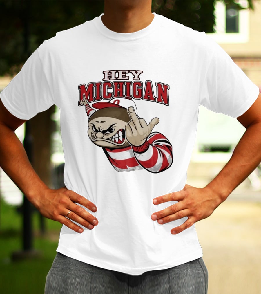 Ishowspeed Hey Michigan Football Rivalry Fan T-Shirt