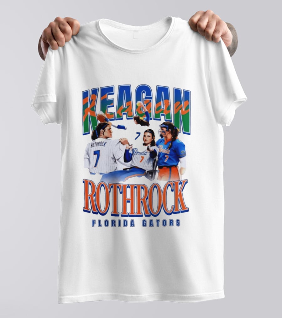 Keagan Rothrock Florida Gators Rothrock 7 Baseball Softball Athlete T-Shirt