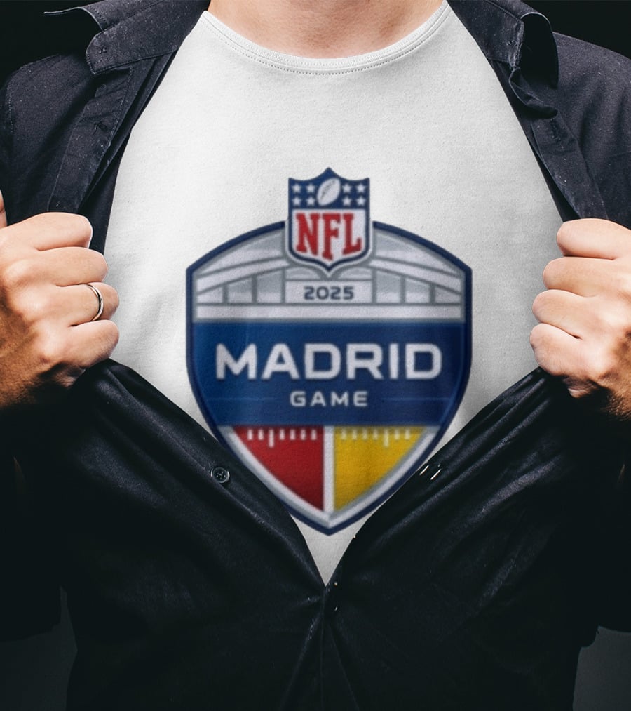 NFL 2025 Madrid Game Event T-Shirt