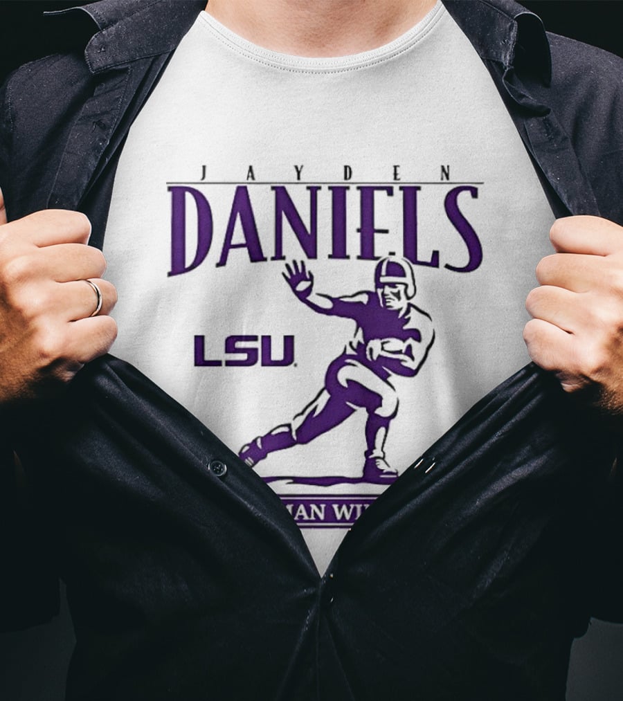 Jayden Daniels LSU Heisman Winner 2023 T-Shirt