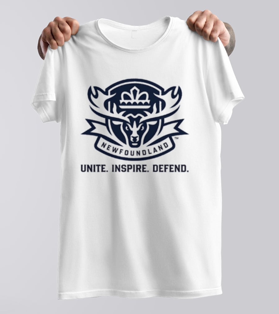 Newfoundland Regiment Unite Inspire Defend 2025 T-Shirt