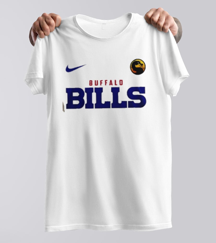 Nike Sub Zero Buffalo Bills Mortal Kombat Crossover Freeze Your Soul T-Shirt