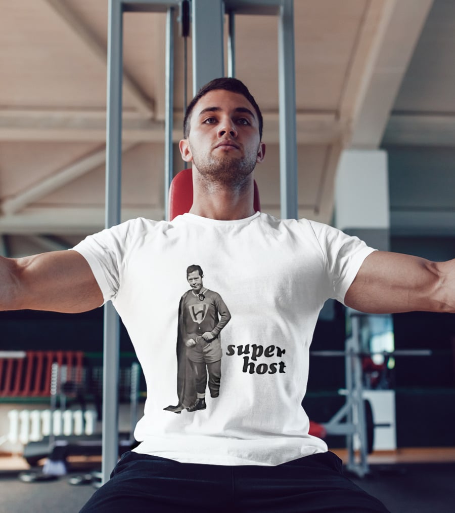 WUAB 43 Cleveland Superhost Lorain Retro Hero T-Shirt
