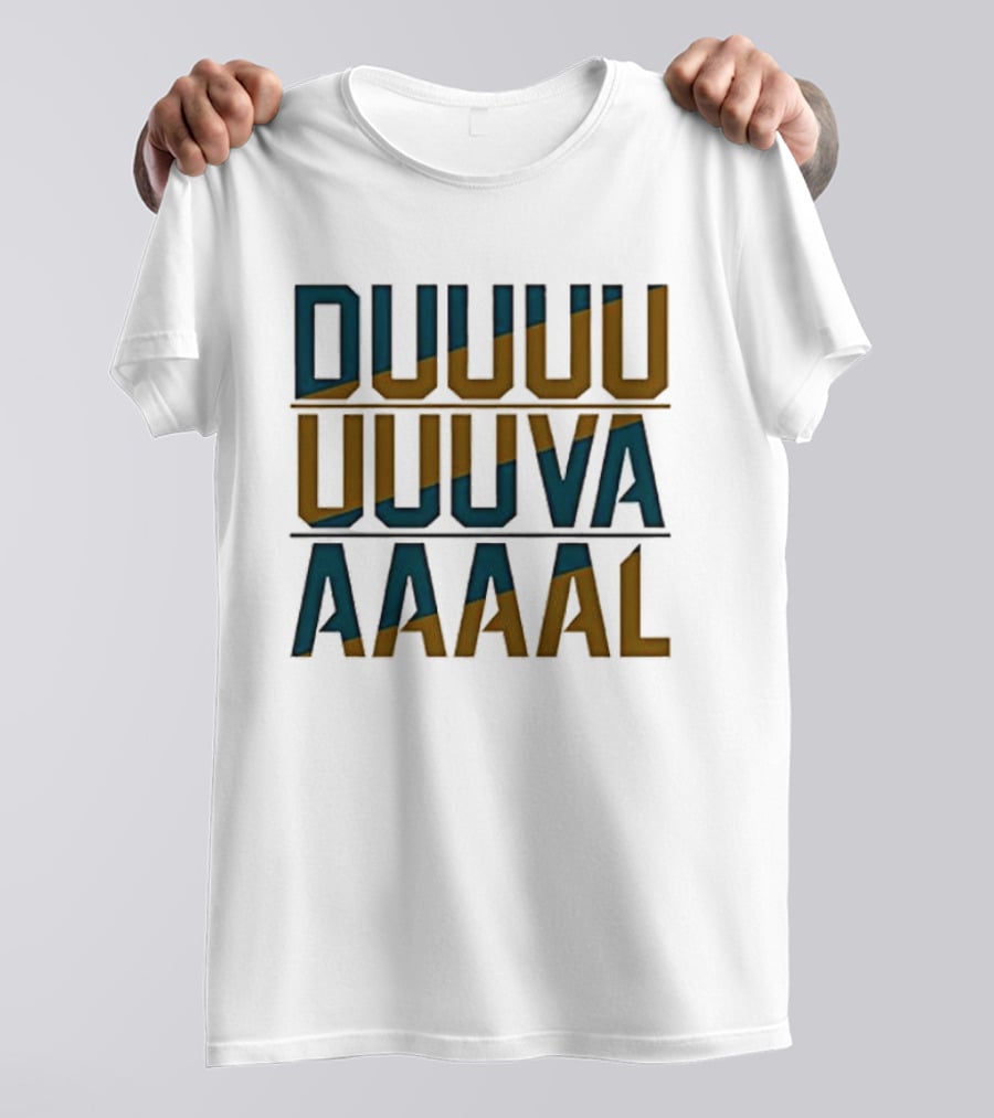 DUUUUUUUUVAAAAAL Jacksonville Jaguars Football Spirit T-Shirt