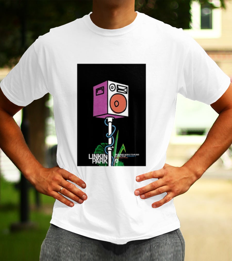 Linkin Park From Zero World Tour Estadio Couto Pereira Curitiba November 5 2025 T-Shirt