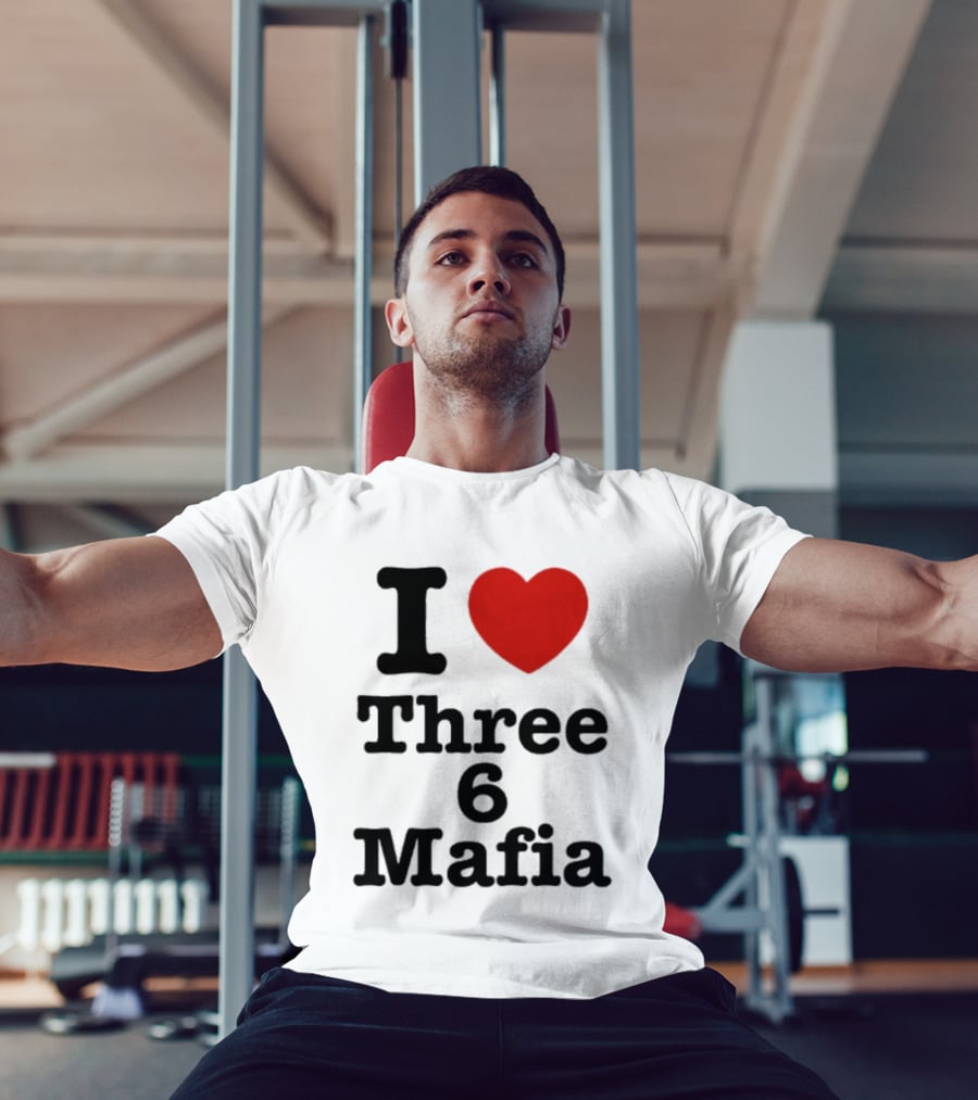 I Love Three 6 Mafia Trendsetter T-Shirt